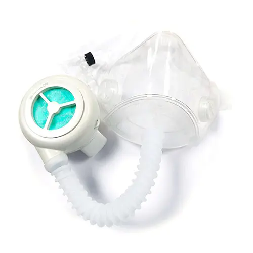2021 Personal Mini Electrical Portable Wearable Facial purifier Electric Transparent Face Mask