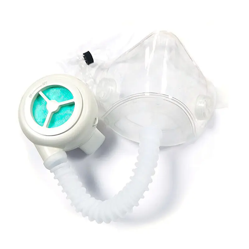 2021 Personal Mini Electrical Portable Wearable Facial purifier Electric Transparent Face Mask
