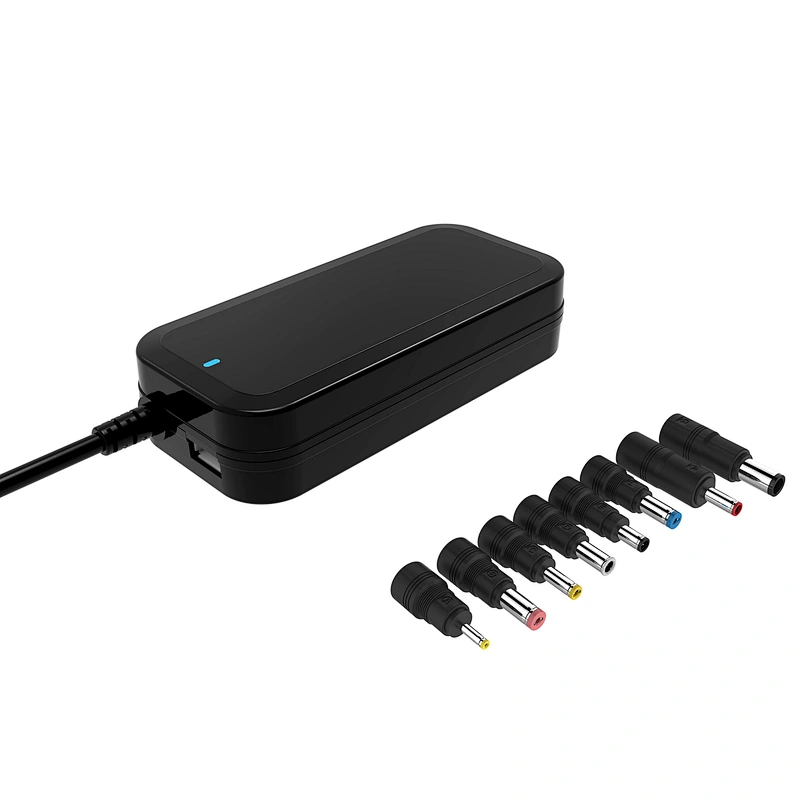 TA09D2-90W Universal Laptop AC Adapter With Dual USB