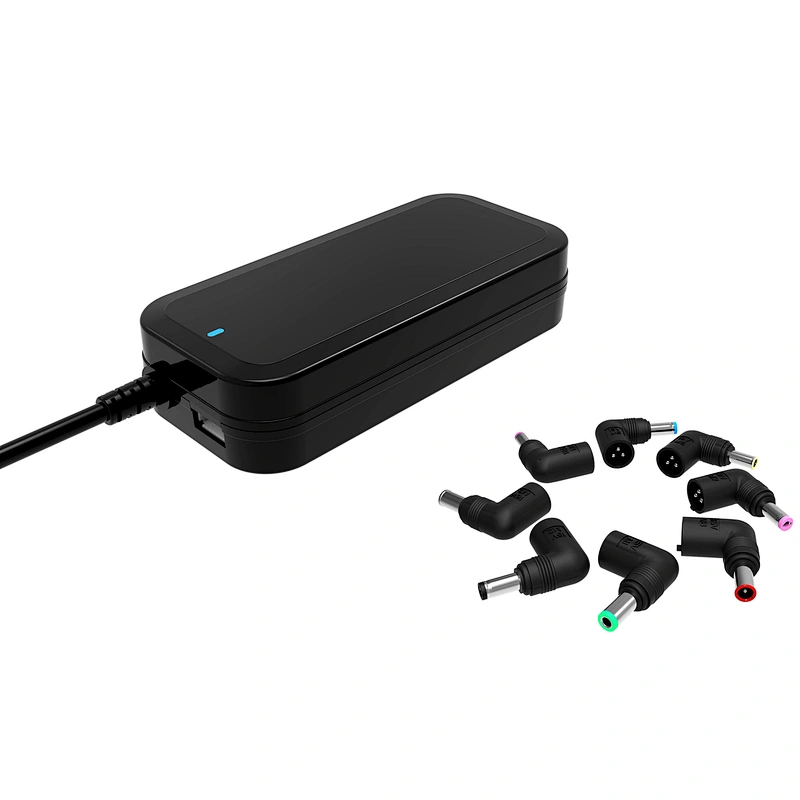 TA09D2-90W Universal Laptop AC Adapter With Dual USB
