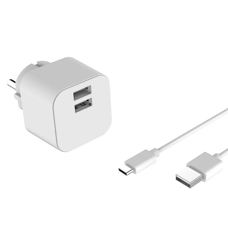 TC03B2-12W Dual USB Wall Charger