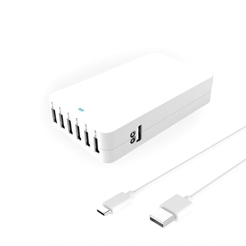 TW07A2-70W Multi-USB Charger with QC3.0