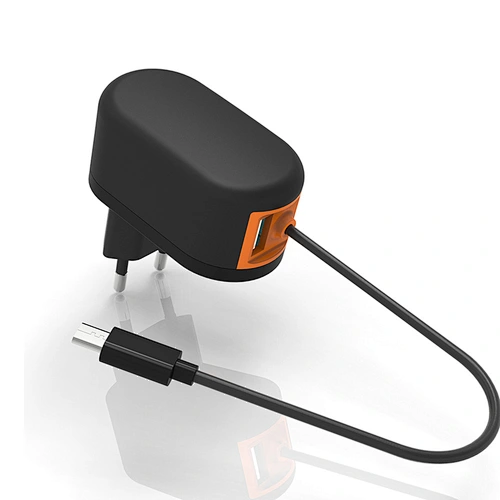 TW01A9-12W Dual USB Wall Charger with fixed cable