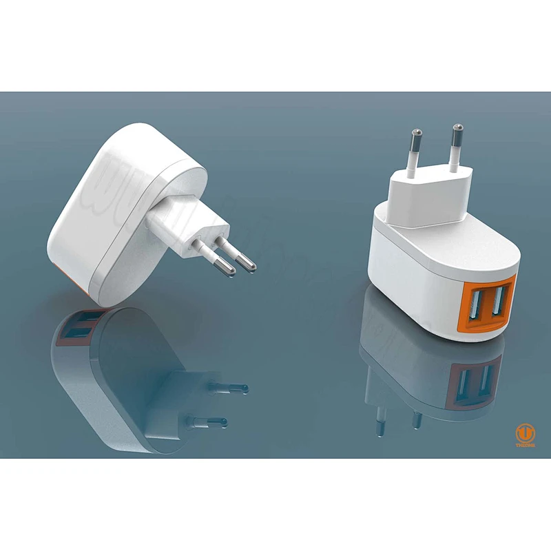 TW01A8-12W Dual USB Wall Charger