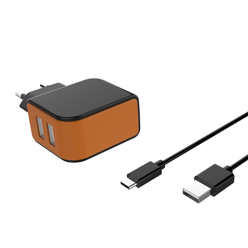 TC02B3-12W Dual USB Wall Charger