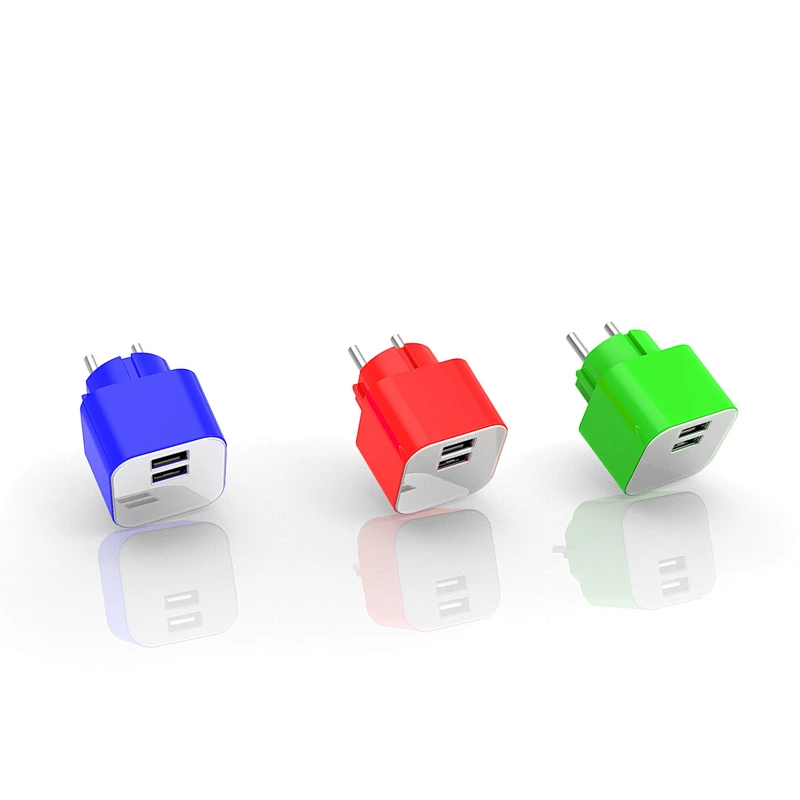 TC03B3-17W Dual USB Wall Charger