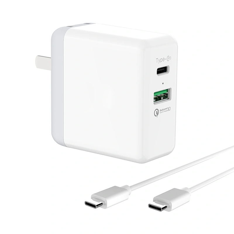 36W USB-C PD Charger with QC3.0