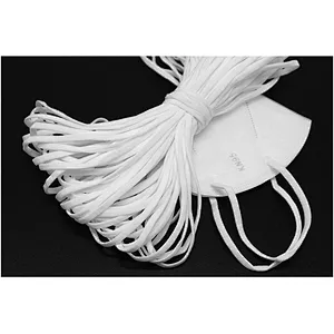 3mm,5mm elastic cord elastic string mask rope elastic cord mask ear loop medical face mask string mask rope elastic cord mask ear loop medical face mask string