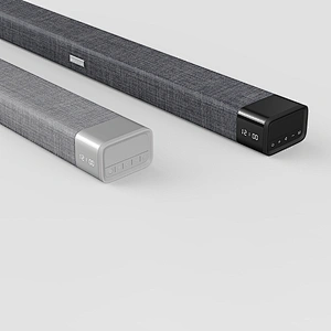 High power 60W 2.0 channel TV Sound Bar with Fabric design