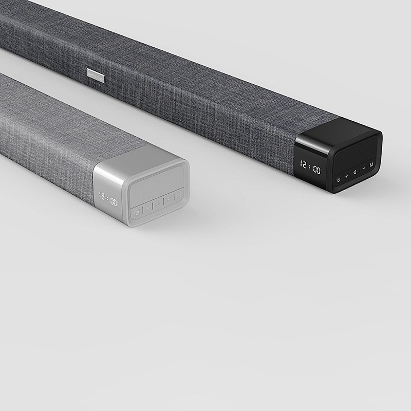 High power 60W 2.0 channel TV Sound Bar with Fabric design