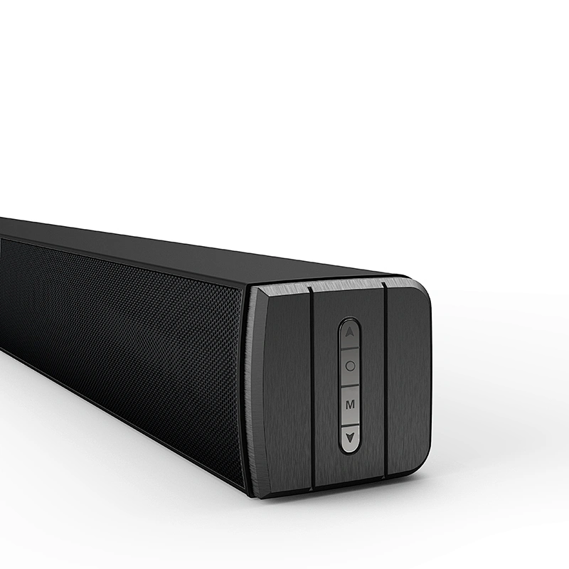 High Power 80W TV Sound Bar with Subwoofer for Home Theater System