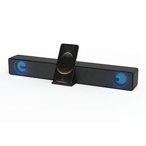 10W mini  RGB soundbar with phone holder