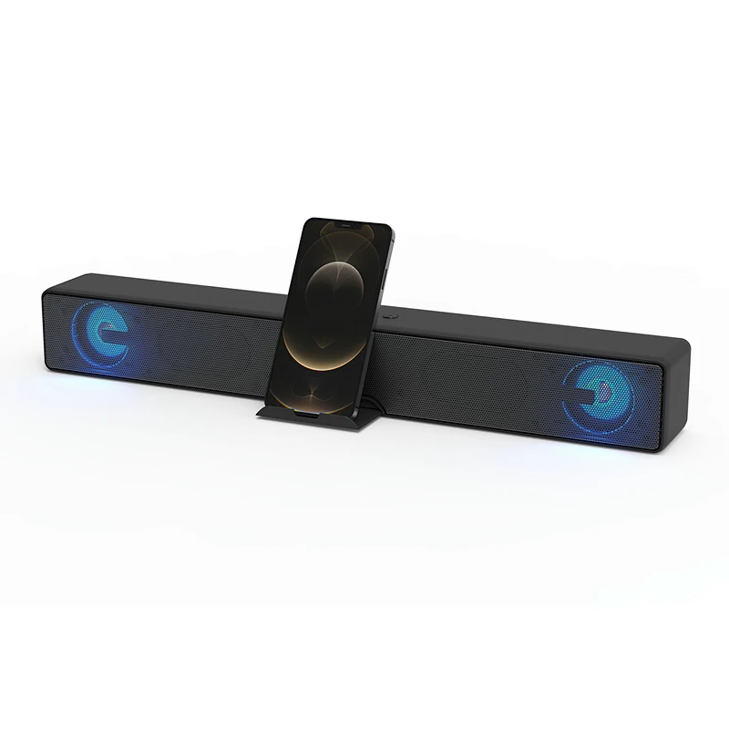 10W mini  RGB soundbar with phone holder