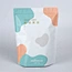 hot matte disposable zip lock stand up plastic gift bag packaging