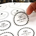 customized printed cheap decoration PVC sticker for mark
