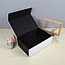 (BLF-PBO520)China simple white paper window sweet jewelry paper gift box