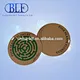 thick cardboard design cheap round kraft paper card