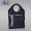 round handles black non woven cheap recycle shopping bag