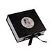 Custom logo hot stamping silk magnet gift box with ribbon bow hair packaging small boxes luxury box packaging for hair bundle