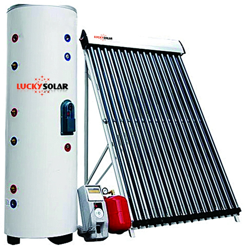 Seperated pressure bearing type double coil tank system