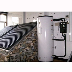 Seperated pressure bearing type double coil tank system