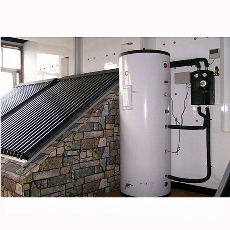 Seperated pressure bearing type double coil tank system