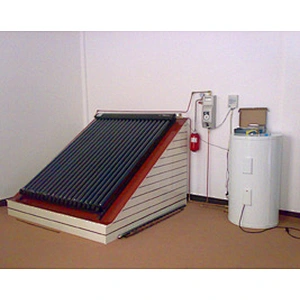 Seperated pressure bearing type single copper coil tank system