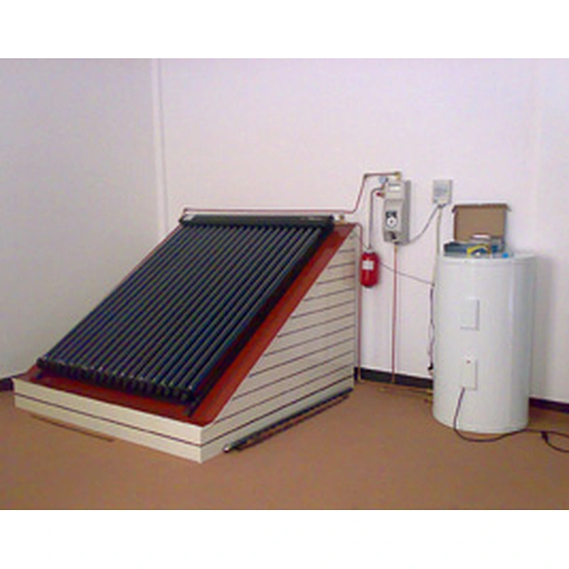 Seperated pressure bearing type single copper coil tank system
