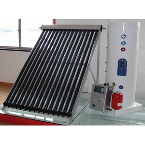 Seperated pressure bearing type double coil tank system