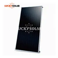 Black chromeAbsorber flate panel solar collector