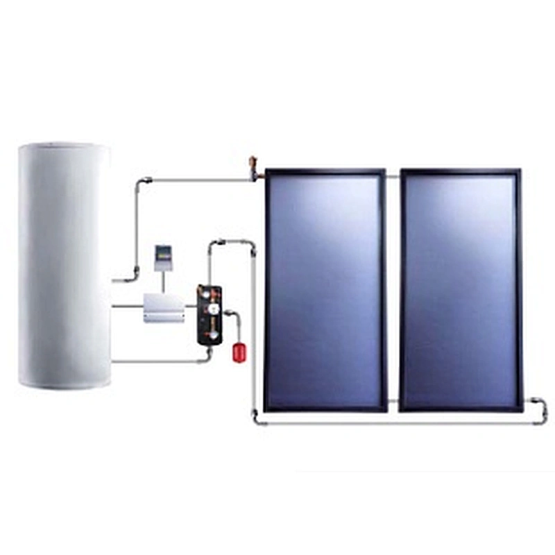 Split pressurized Solar Sytem Flat Plate Type