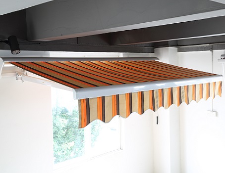 Patio Garden Used Electric Motorized Aluminum Retractable Awnings