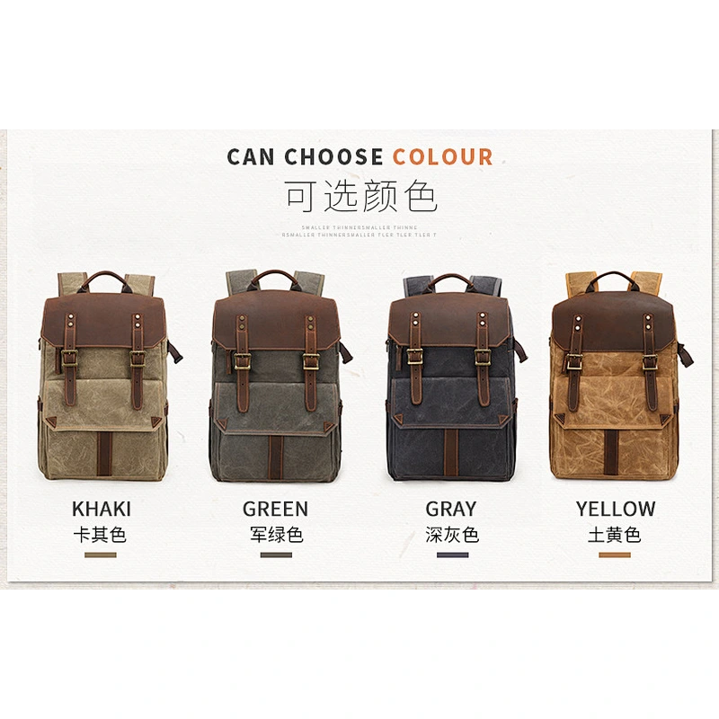 Canvas Camera backpack