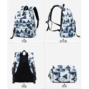 Light weight Leisure printed backpack bag