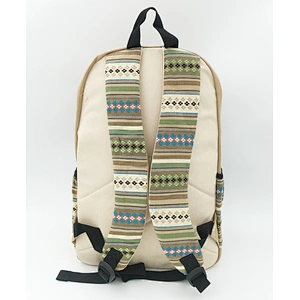 Cotton canvas backpack