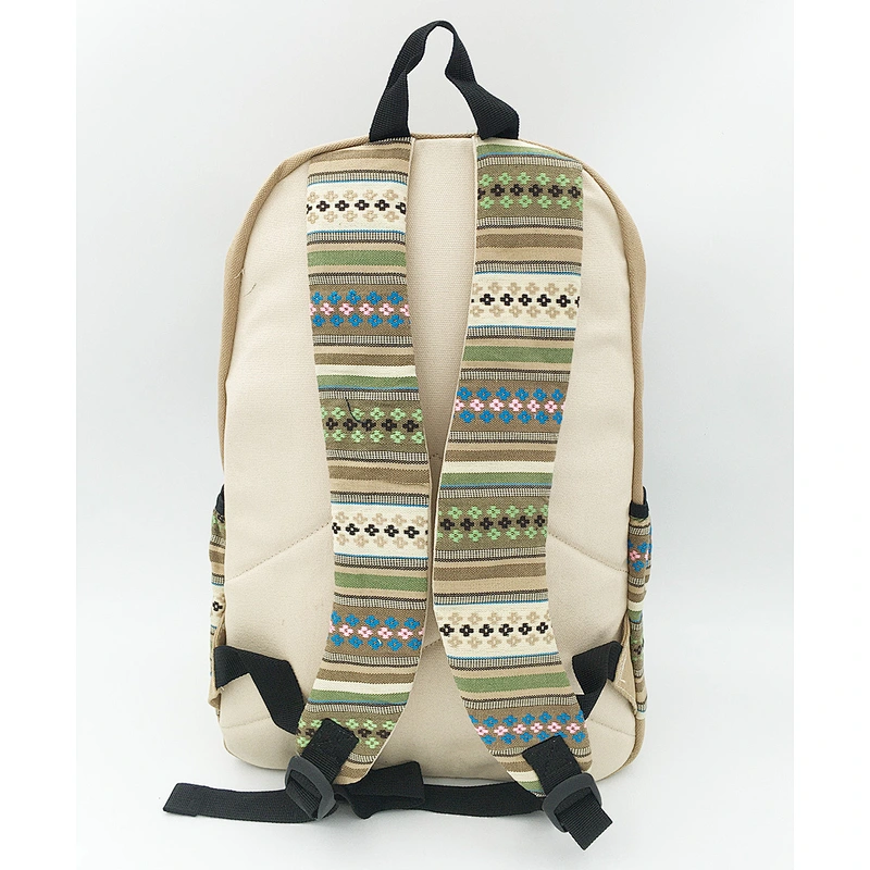 Cotton canvas backpack