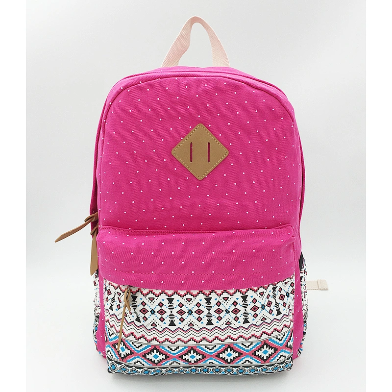12 Oz Friendly canvas school bag
