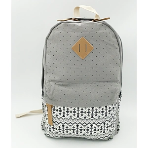Cotton canvas school backpack