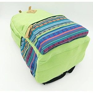 Cotton canvas school bag