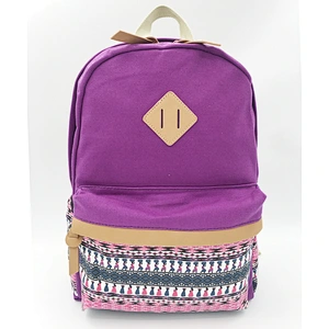 Cotton canvas school bag