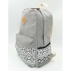 Cotton canvas school backpack
