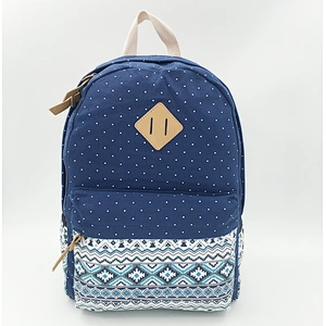 Cotton canvas school bag