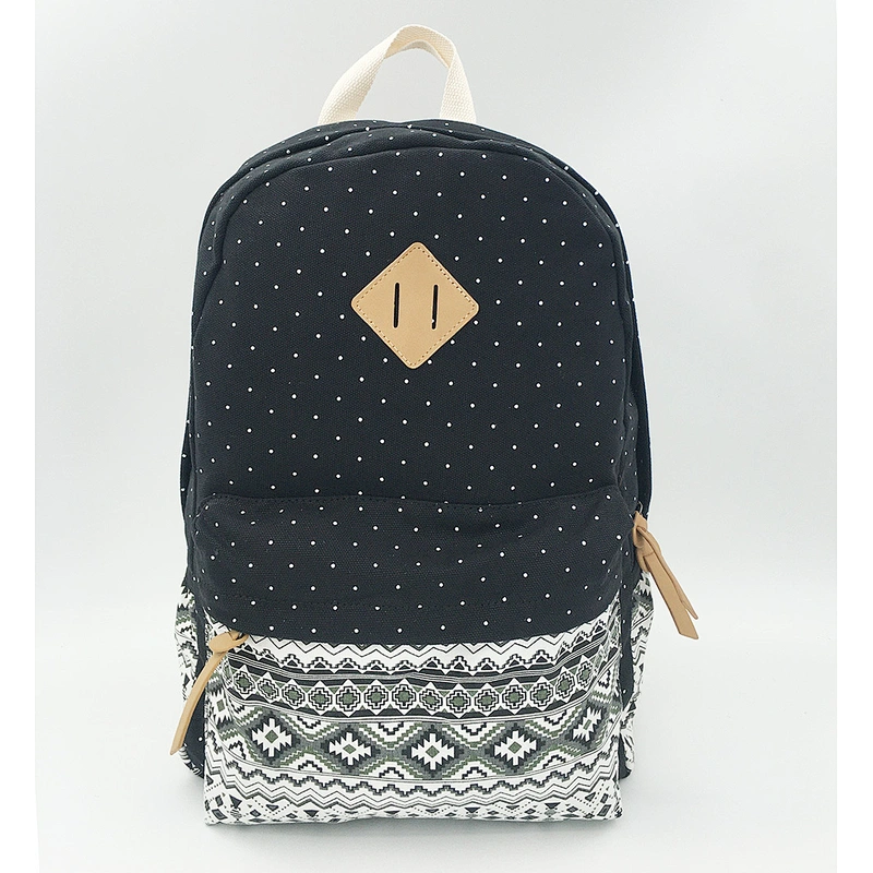 Cotton Canvas school backpack