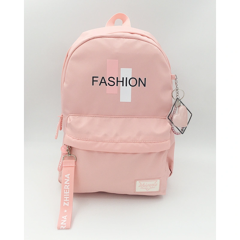 light weight 600D printed school backpack