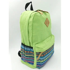 Cotton canvas school bag
