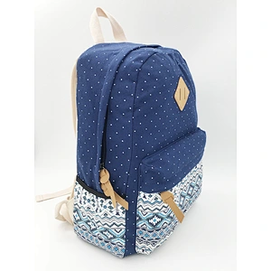 Cotton canvas school bag