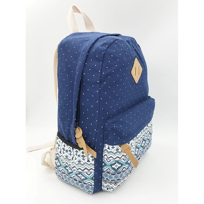 Cotton canvas school bag