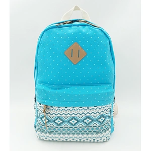Cotton Canvas school backpack