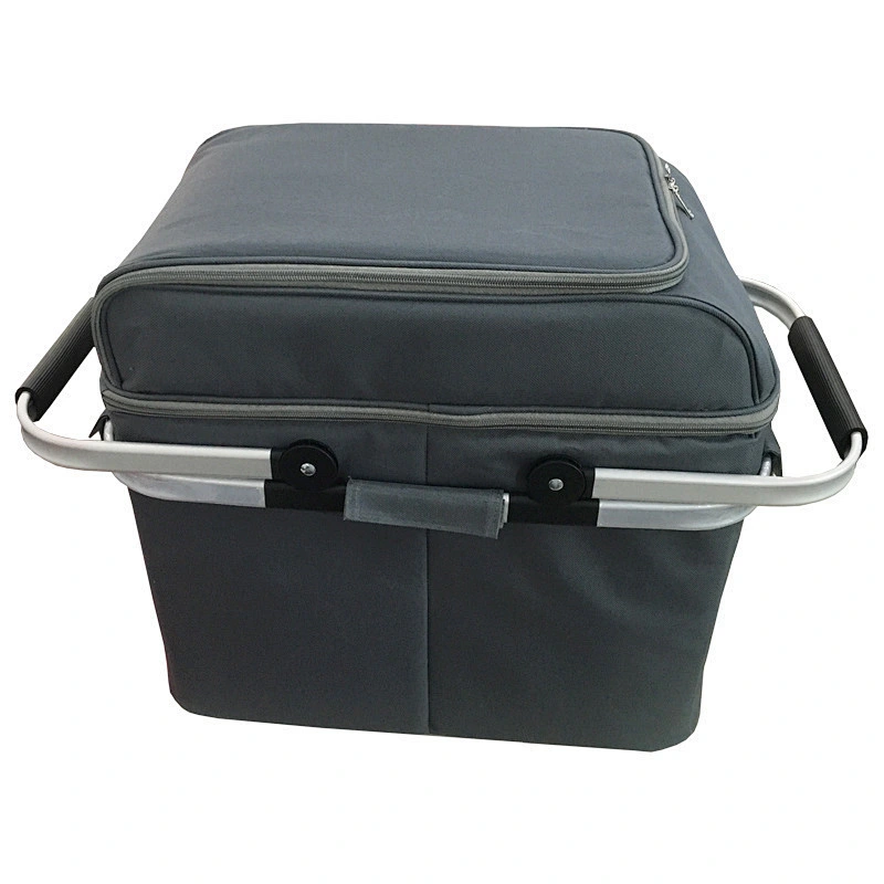 Fold fabric Shopping basket outdoor picnic basket