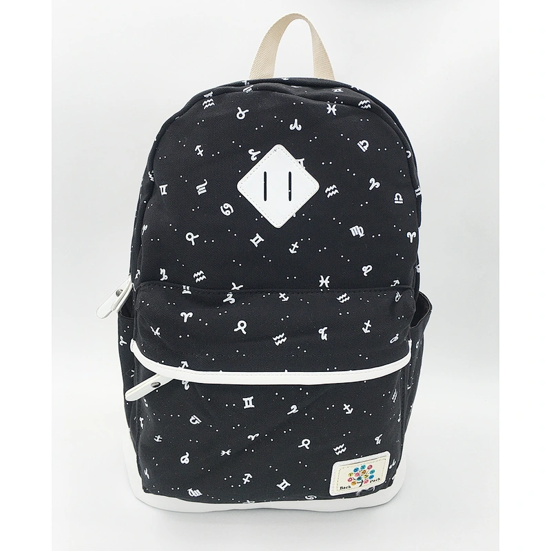 Canvas School backpack